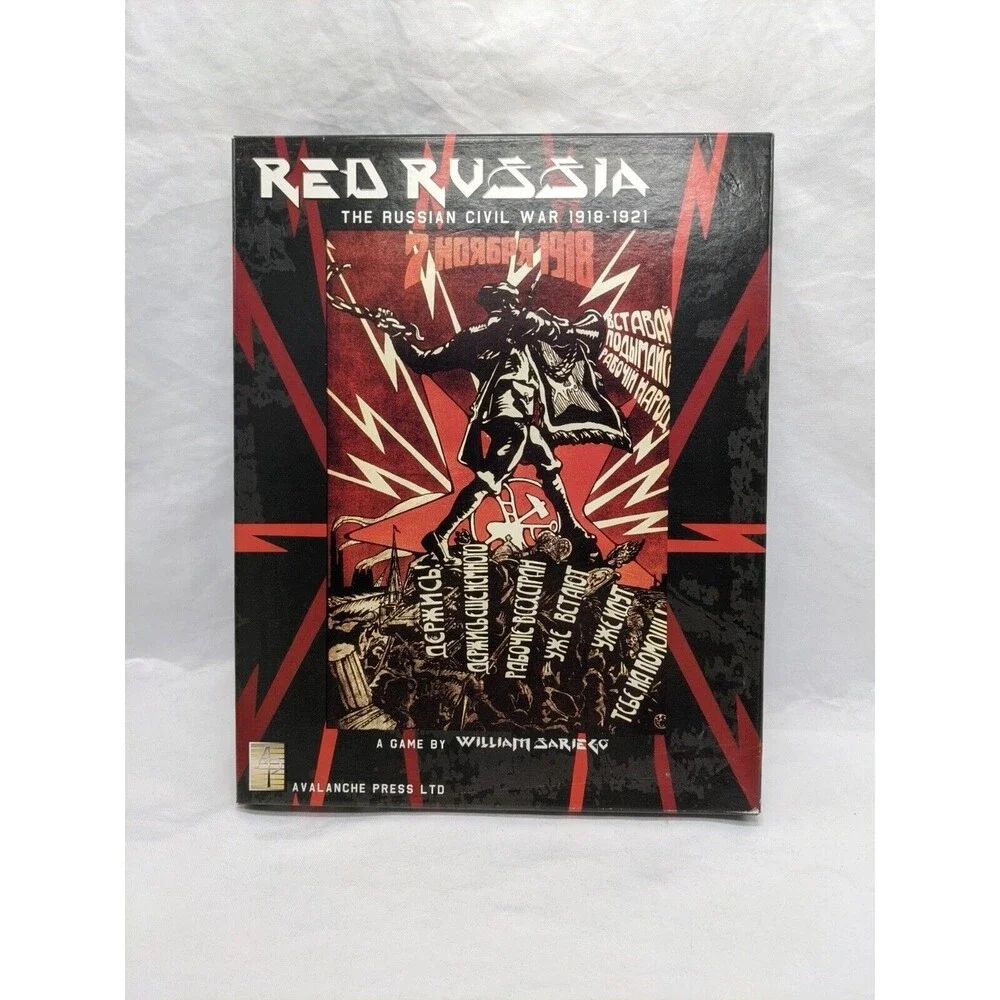 Red Russia The Russian Civil War 1918-1921 Board Game